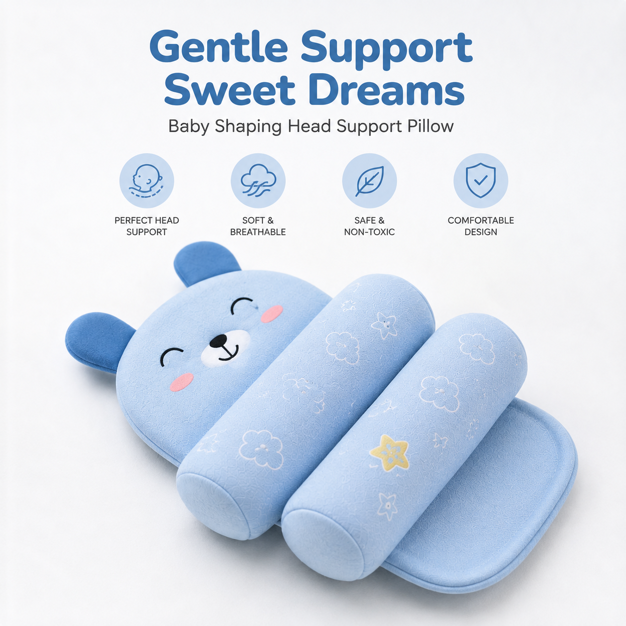 Baby Shaping Head Support Pillow