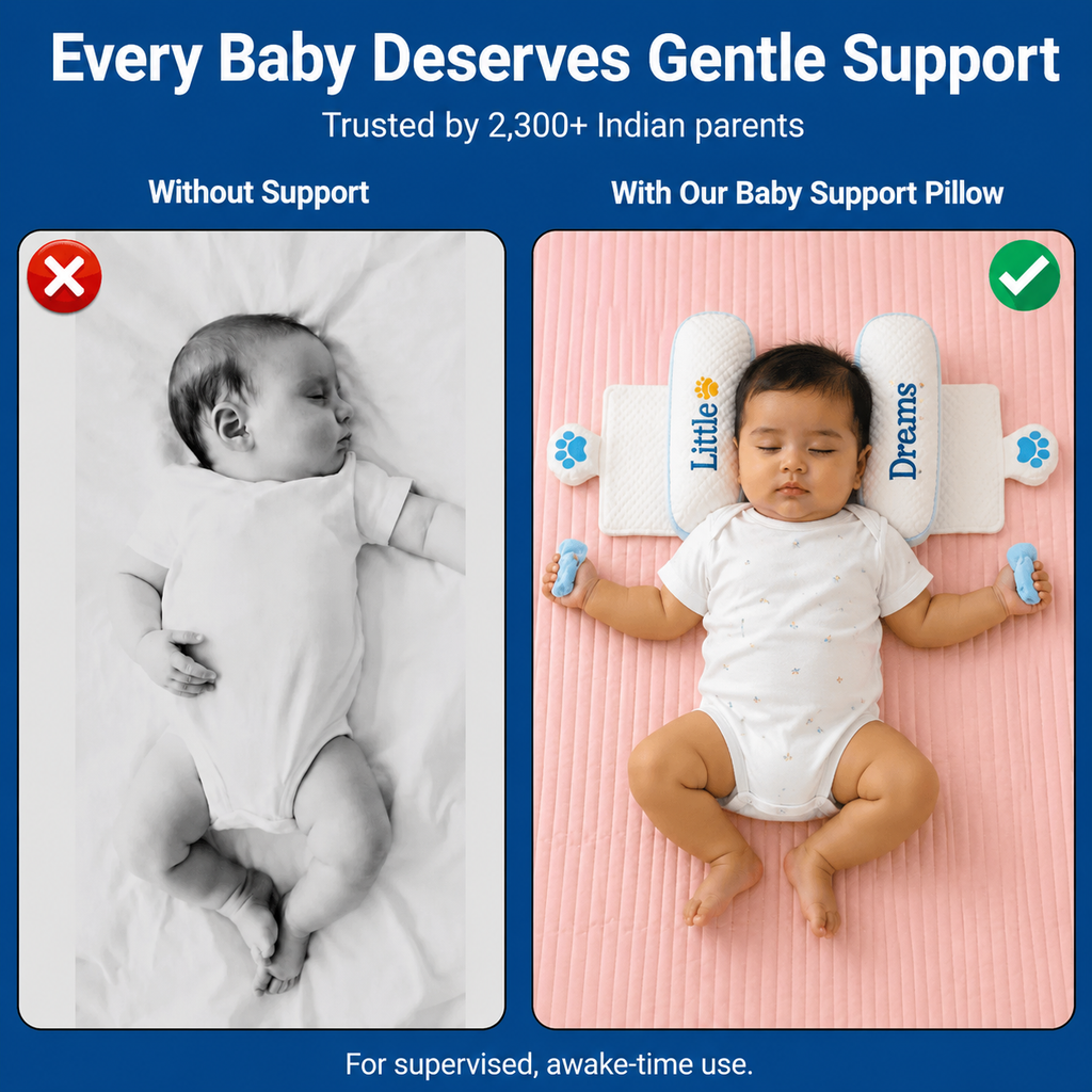 Babymamio Adjustable Baby Head Support Pillow