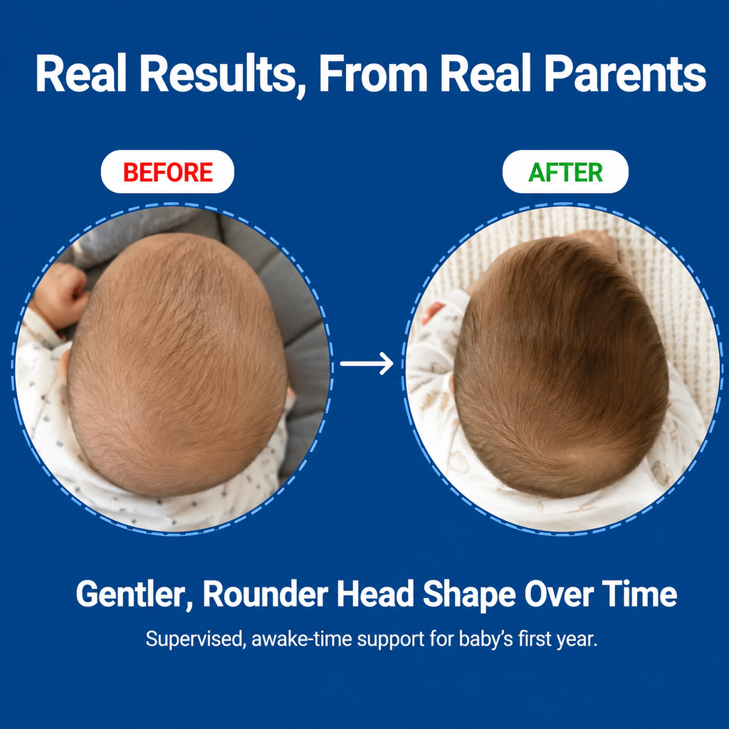 Babymamio Adjustable Baby Head Support Pillow
